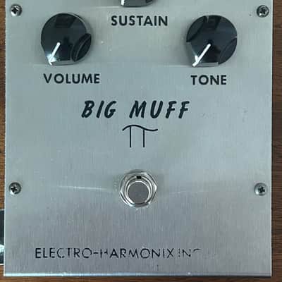 Electro-Harmonix Big Muff Pie V1 2nd edition 1972 - Silver/Black image 1