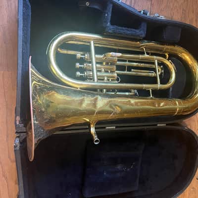 Conn 19I Euphonium – 1950s Vintage USA – Upright Bell image 7