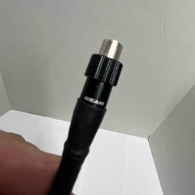 REAN Amphenol WA307 WA304 Gold-plated Right Angle TS to Mini TA4F-Female 4-Pin to 1/4" Male Belt Pack Bodypack Premium threaded locking Guitar Instrument Transmitter Braided Cable for Shure Line 6 G50 G55 G90 Relay AKG BLX1 Glx-d GLXD1 Wireless image 3