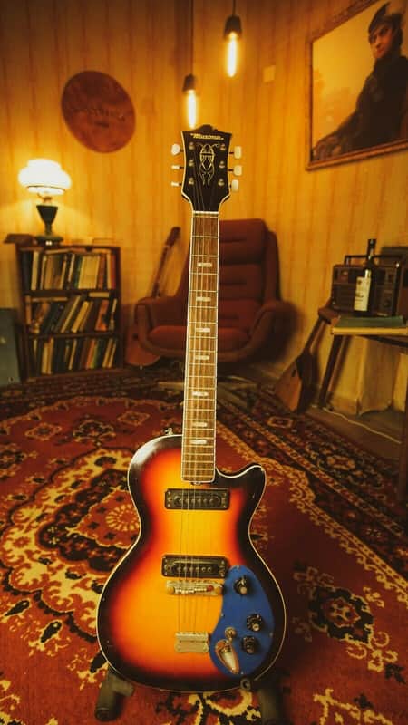 Musima Deluxe 25K GDR Rare Vintage Electric Guitar USSR DDR Les Paul image 1