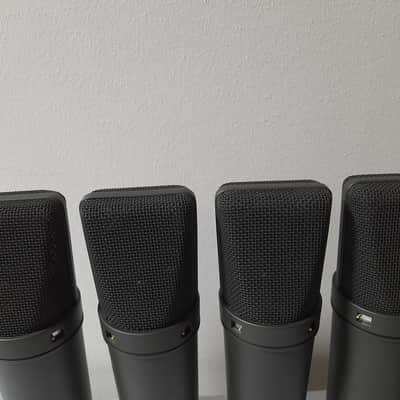 Neumann U 87 microphones sequential serial numbers-1979- Matte Black image 6