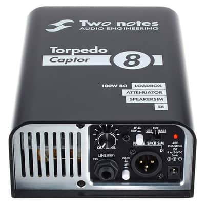 Two Notes Torpedo Captor Reactive Loadbox DI and Attenuator - 8 Ohms (Demo Deal) image 2