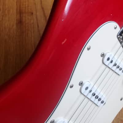 Fender Highway One Stratocaster Left Handed || Transparent Red Lefty image 7