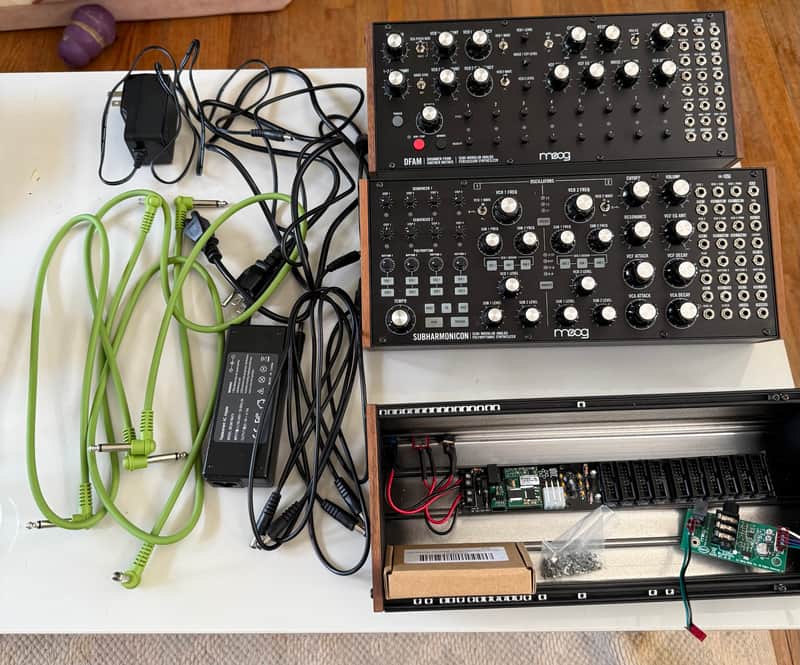 Moog Sound Studio 3 Mother-32 / DFAM / Subharmonicon 2021 - Present - Black image 1