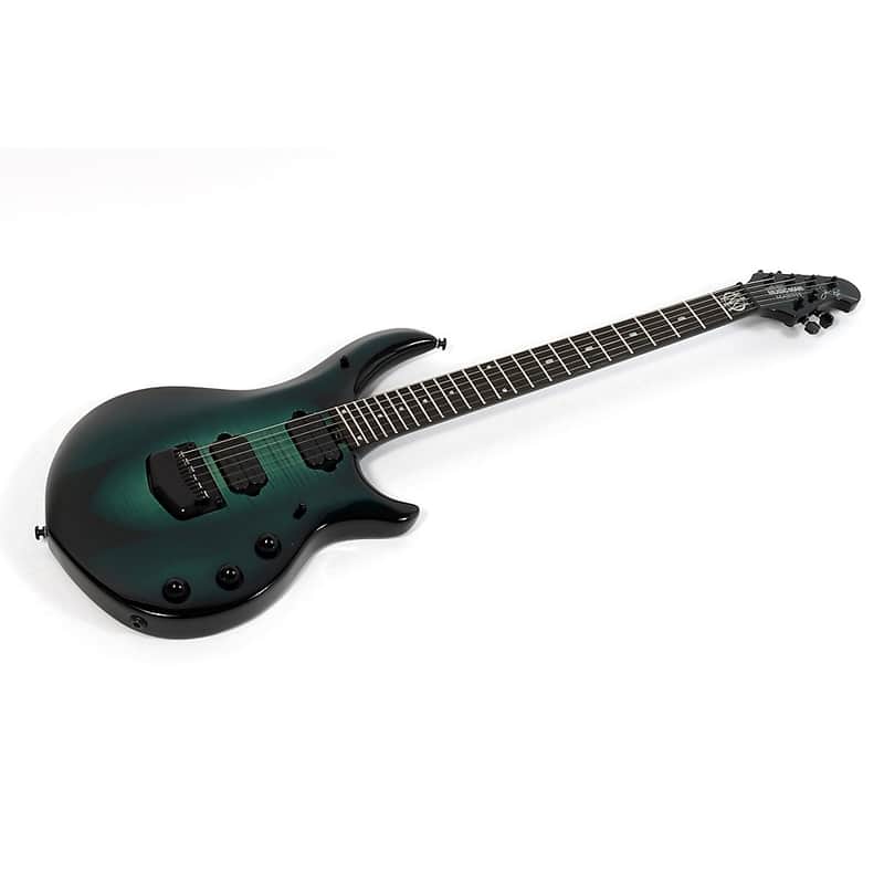 Ernie Ball Music Man John Petrucci Majesty 6 Electric Guitar With Black Hardware Regular Enchanted Forest image 1