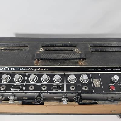 Vox V1121 Buckingham 3-Channel 35-Watt Guitar Amp Head image 3