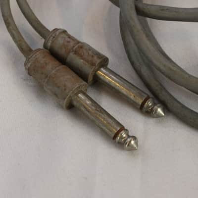 Vintage Cannon Audio Cable 4 Pin XLR Male to Dual 1/4" Mono Jacks image 2
