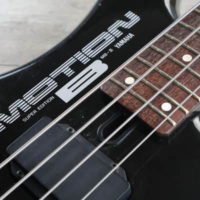 1990's Yamaha MB-III Motion B Medium Scale Bass (Gloss Black) image 5