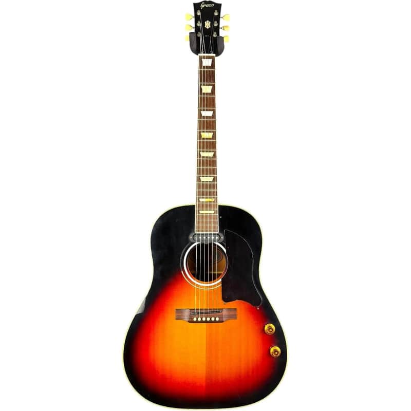 Greco J-80E 1991 - Sunburst | Reverb