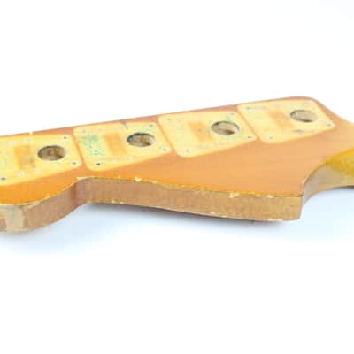 1966 Vintage Fender Jazz Bass Neck Rosewood Fretboard All Original 1960's Guitar image 15