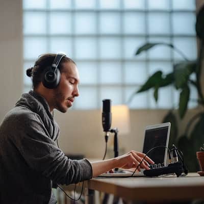 AKG K361 Over-ear, Closed-back Foldable Headphones with Swivel Earcups, Carrying Pouch and Detachable Cables image 2