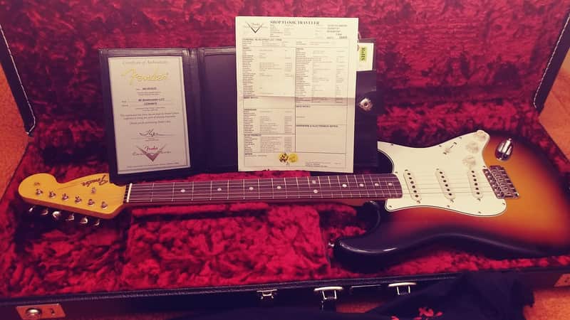 '66 Custom Shop Limited Edition Stratocaster Sunburst - Deluxe Closet Classic (2022) image 1