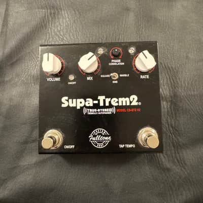Fulltone Custom Shop Supa-Trem 2 V2 2019 - Present - Black image 1