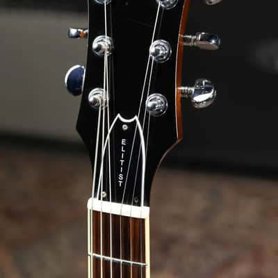 Epiphone Elitist 1965 Casino Hollow Body Electric Guitar - Vintage Sunburst with Hardshell Case - Used image 7
