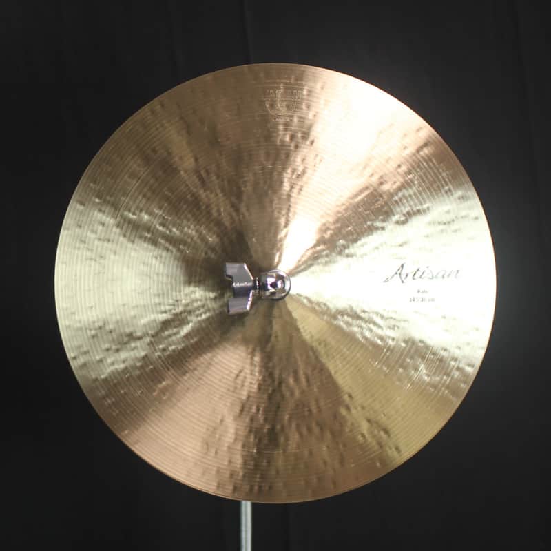 Sabian 14" Artisan Hats - 1010g/1202g (video demo) image 1