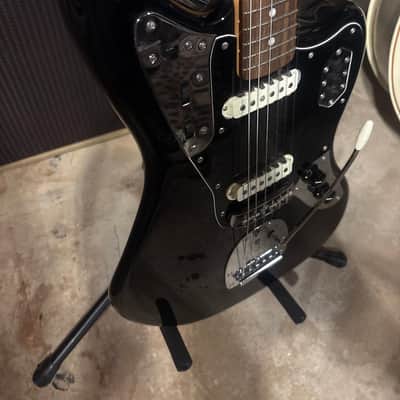 1962 Fender Jaguar Reissue- Piano Black image 4