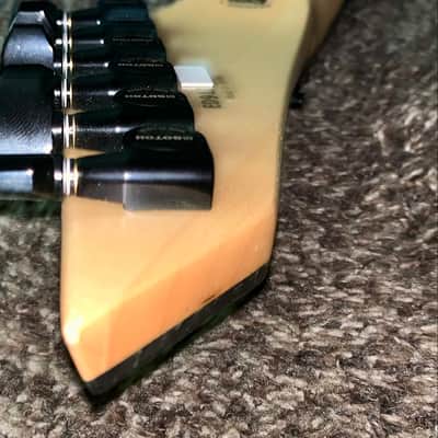 ESP Edwards Alexi Lahio E-AL-166 COBHC flying V electric guitar made in japan Floyd rose neckthru emg pickup ESP Hardshell case image 20