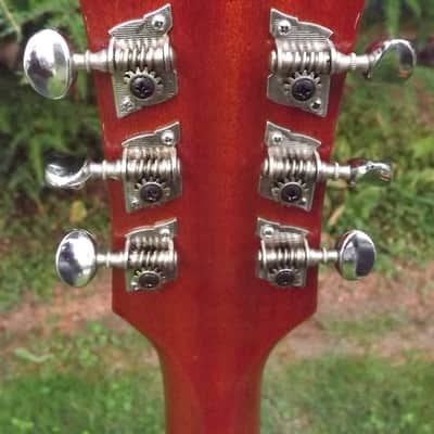 Vintage 1960's Made In Japan Kingston V-2 Acoustic Guitar W/OSC image 15