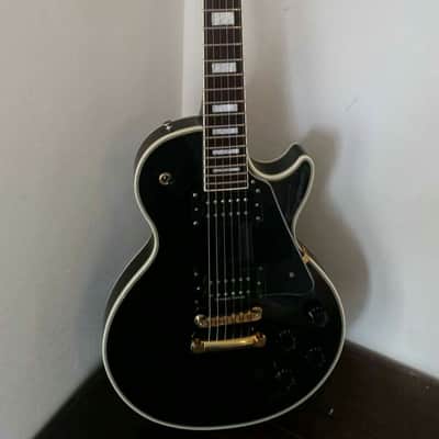 Epiphone Gibson Japan Les Paul Custom (JDM) LPC-80 1999 Black Gold image 4