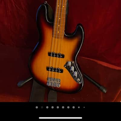 Fender Jaco Pastorius Artist Series Signature Fretless Jazz Bass 2000 - 2016 - 3-Color Sunburst image 5