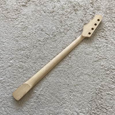 DIY Project 4 String Bass Tobacco Burst Body with Maple Neck image 15