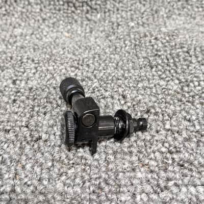 Hipshot Lefty Grip-Lock Tuning Machine Set Black with Knurled Knobs image 5