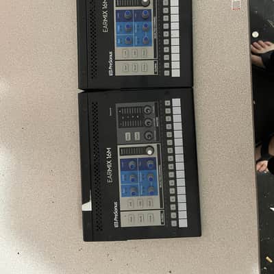PreSonus EarMix 16M 16x2 AVB Personal Monitor Mixer 2018 - Present - Black image 2