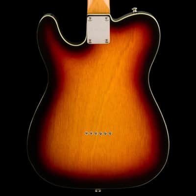Squier Classic Vibe 60's Telecaster Custom Electric Guitar - 3-Tone Sunburst image 2