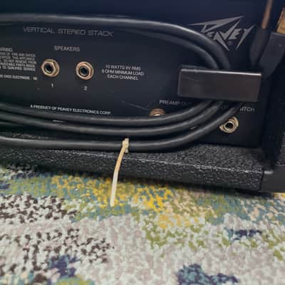 Peavey Vss 20 1980s solid state head image 5