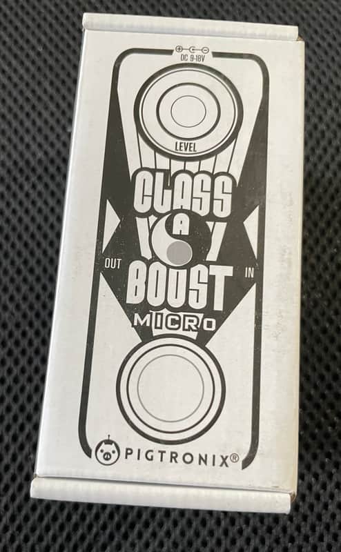 Pigtronix Class A Boost Micro 2018 - White / Black image 1
