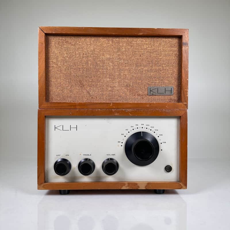 KLH Model 8 Eight FM Tube Radio w/ Speaker image 1