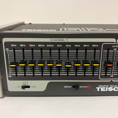 TEISCO GR-1000 2 Channel 10 band Graphic EQ - 1982 image 3