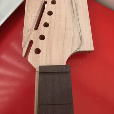 T-style 2017 - Handmade, original solid body black walnut wood image 15