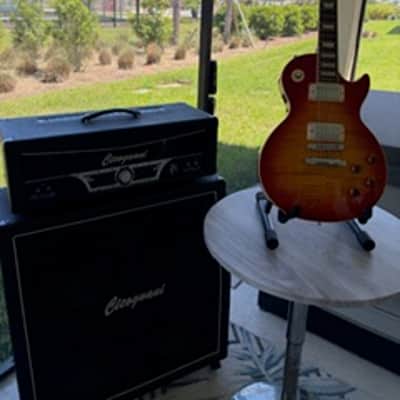 Cicognani Luxury H120 Guitar Tube Amp & Matching Speaker Cabinet H Luxury 120 2013 - Black image 10