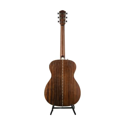 Fender PO-220E Orchestra Electro Acoustic Guitar, Aged Cognac Burst, CC22050XXXX image 3