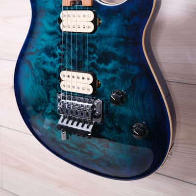EVH Wolfgang Special QM, Baked Maple Fingerboard, Chlorine Burst image 4