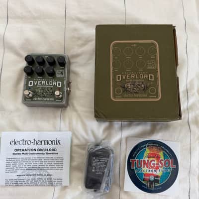 Electro-Harmonix Operation Overlord Allied STEREO Overdrive pedal image 2