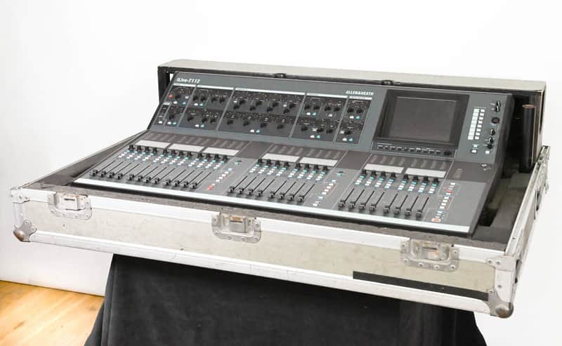 Allen & Heath iLive-T112 Console with Road Case and iDR-48 Stage Box CG012MM *ASK FOR SHIPPING* image 1