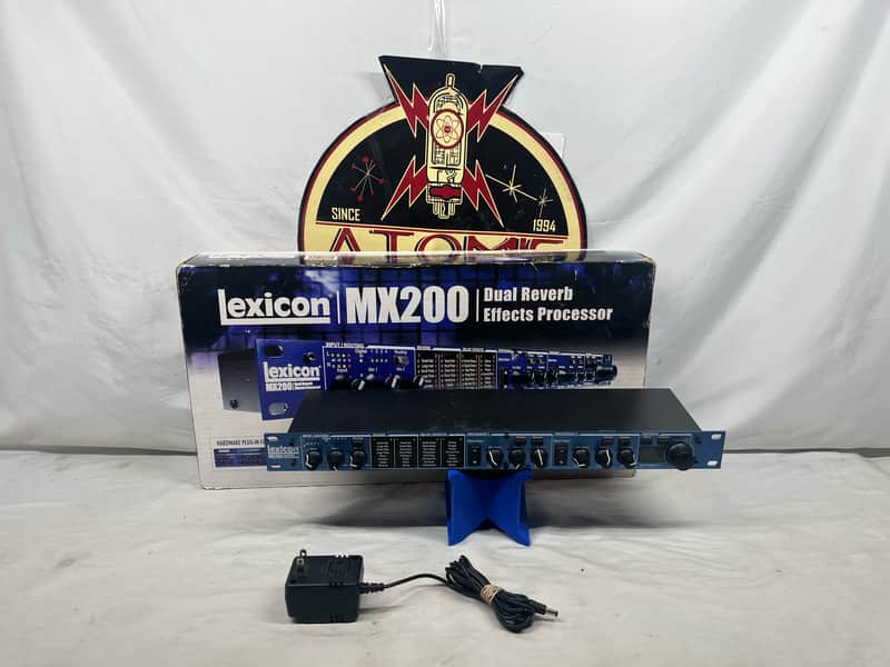 Lexicon MX200 Dual Reverb Effects Processor Rack Module with Box and Power Supply image 1
