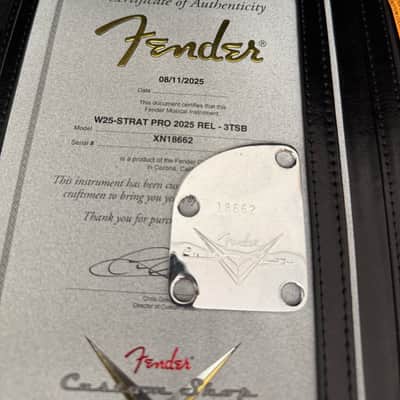 Fender Custom Shop Pro Strat Body 2025 - 3TS image 4