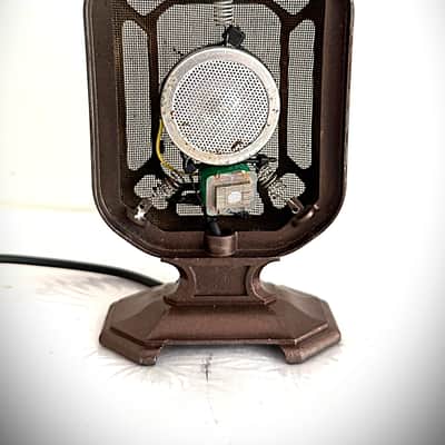 Vintage 1930's RCA Model P-64713 Desk Microphone, working great, revised dynamic image 6