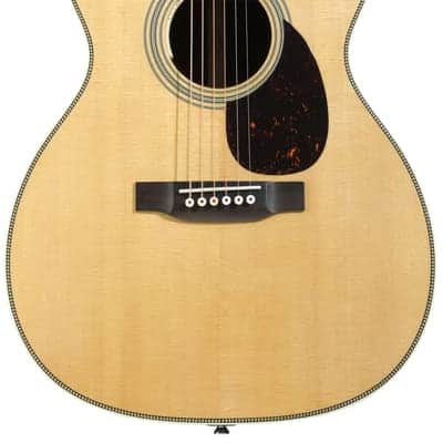 Martin OM-28E Standard Series Acoustic-electric Guitar - Natural with Aging Toner  LR Baggs Anthem image 2