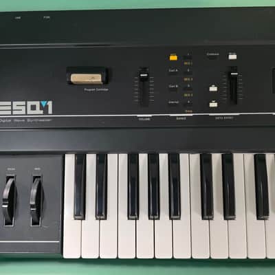 Ensoniq ESQ-1 Digital Synthesizer W/Anvil case FREE SHIPPING image 3