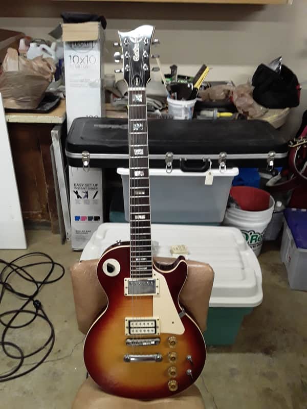 Electra Les Paul MPC X330 Guitar- Cherry Burst- MIJ +Case image 1