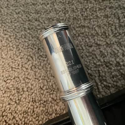 Yamaha Model 221 Silverplated Flute Clean, All New Pads image 4