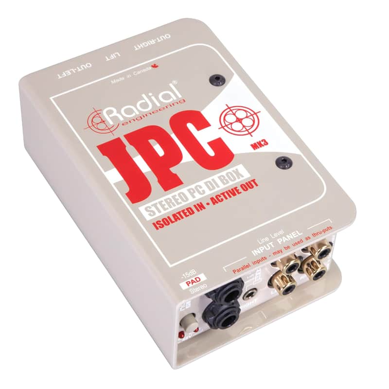Radial JPC 2-Channel Active Laptop Direct Box image 1