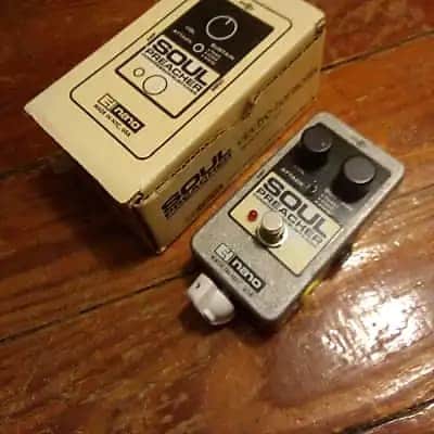 Electro-Harmonix EHX Soul Preacher Nano w/ Voltage Starve Mod RARE BOX MISPRINT image 3