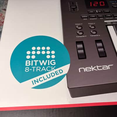 Nektar Impact LX25+ USB MIDI Keyboard Controller 2016 - 2021 - Black with box and software image 7