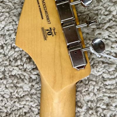 Mint Fender Player II Stratocaster guitar, Maple Fingerboard, Black Finish - MIM image 6