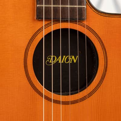 Daion DPC-999 Solid Body Acoustic / Classical 1983 Brown image 5